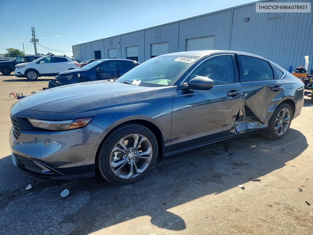 HONDA ACCORD 2024, VIN 1HGCY2F69RA078931