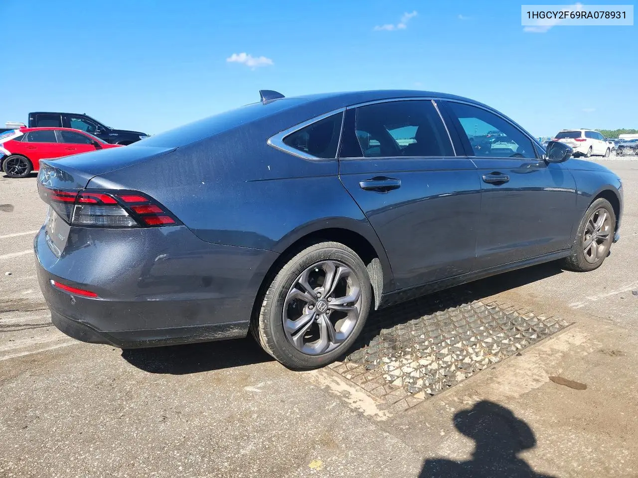 2024 HONDA ACCORD VIN 1HGCY2F69RA078931 — фото 3