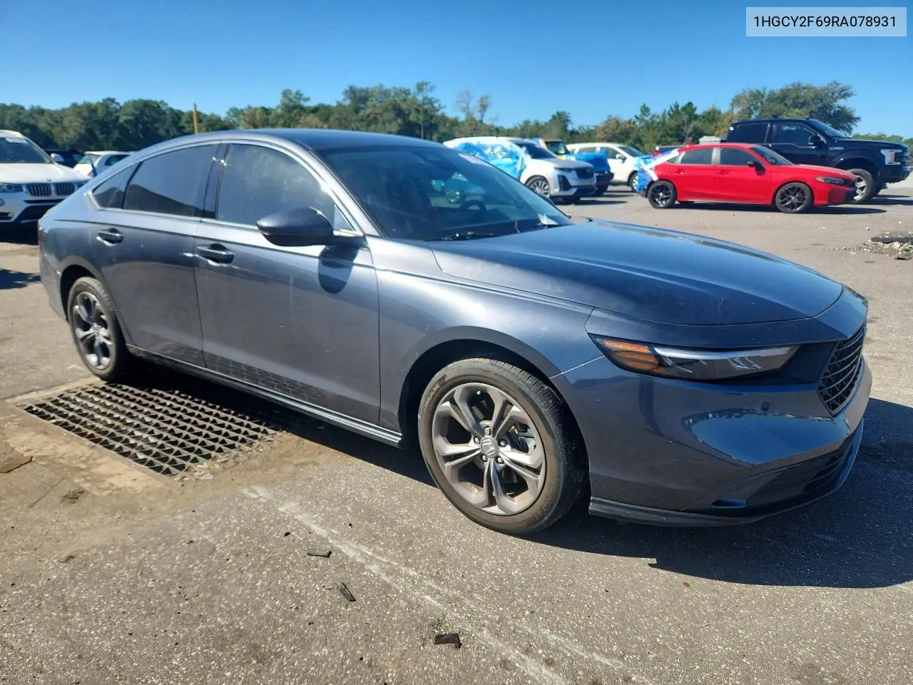 2024 HONDA ACCORD VIN 1HGCY2F69RA078931 — фото 4