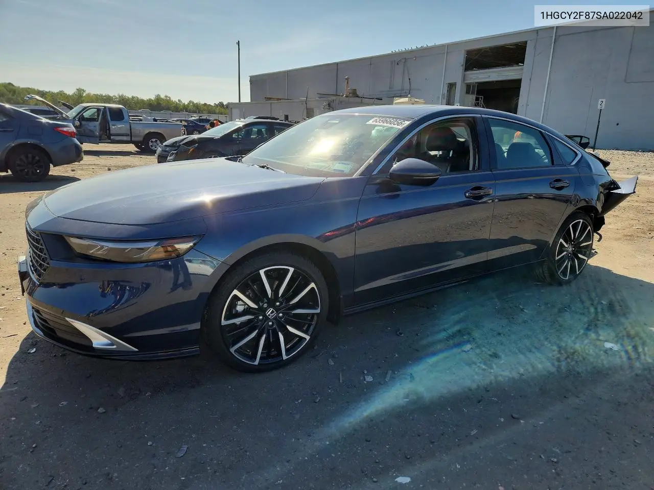 HONDA ACCORD 2025, VIN 1HGCY2F87SA022042