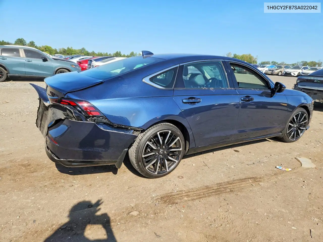 2025 HONDA ACCORD VIN 1HGCY2F87SA022042 — фото 3