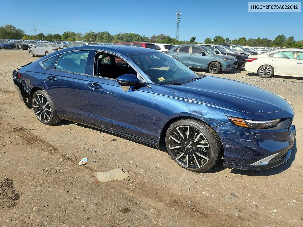 2025 HONDA ACCORD VIN 1HGCY2F87SA022042 — фото 4
