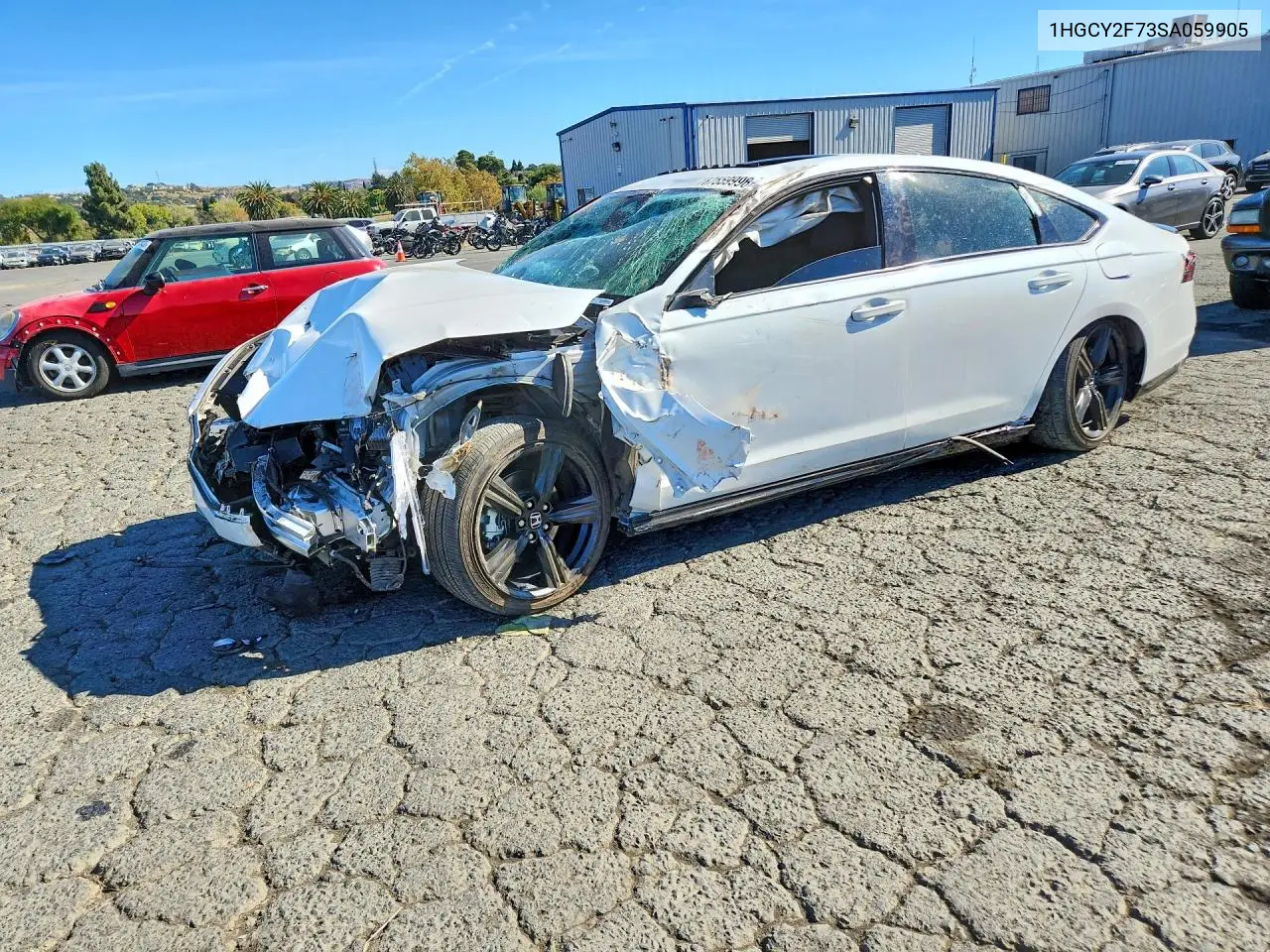 HONDA ACCORD 2025, VIN 1HGCY2F73SA059905