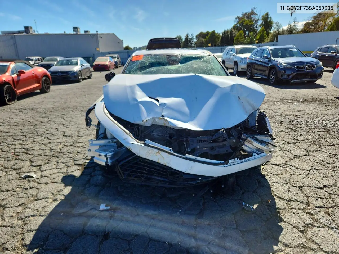 2025 HONDA ACCORD VIN 1HGCY2F73SA059905 — фото 5