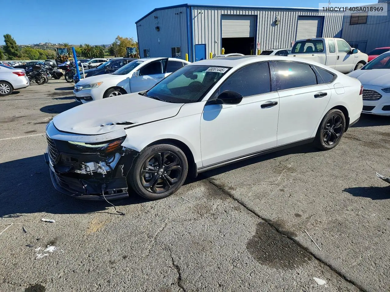 HONDA ACCORD 2025, VIN 1HGCY1F40SA018969