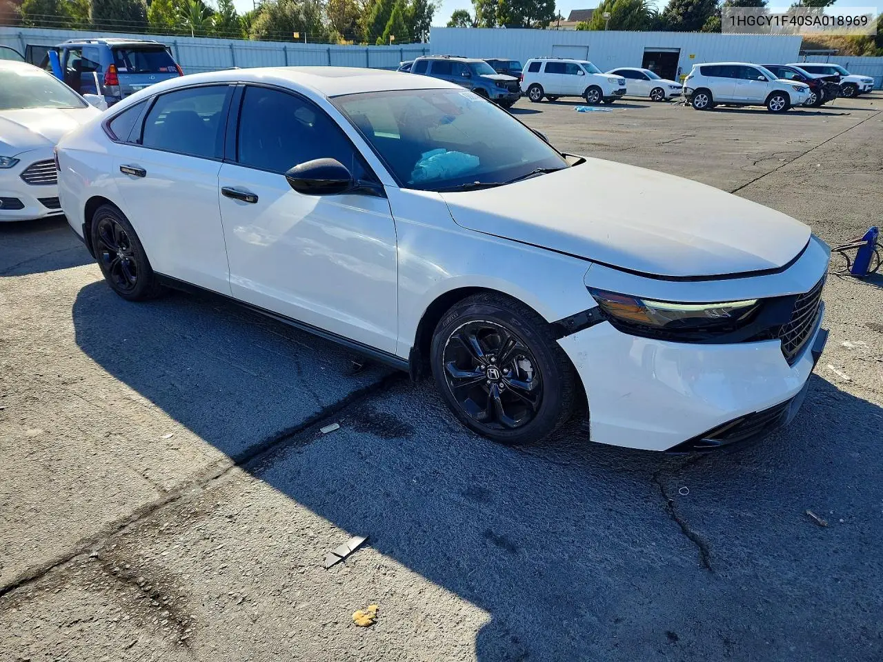 2025 HONDA ACCORD VIN 1HGCY1F40SA018969 — фото 4