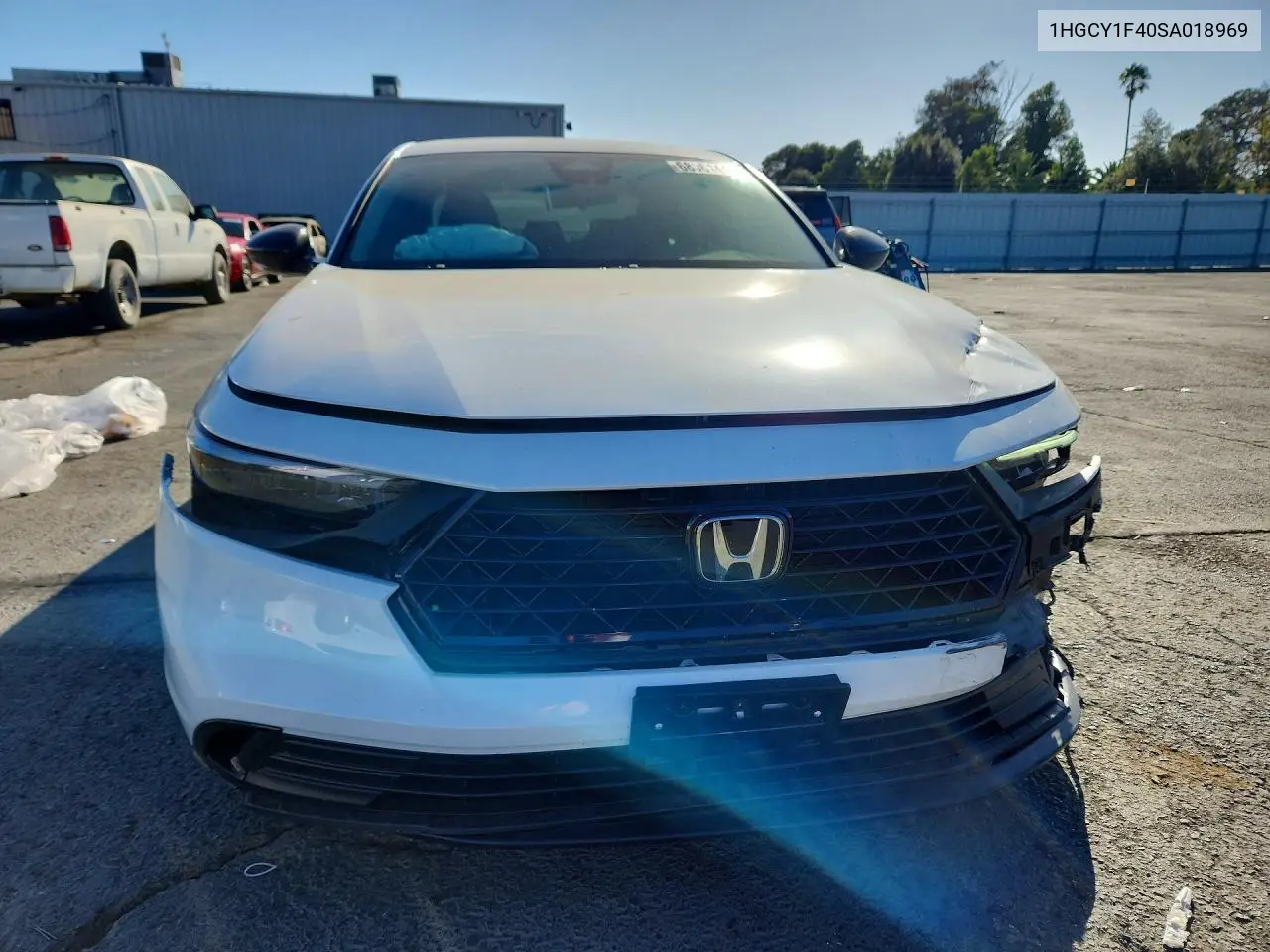 2025 HONDA ACCORD VIN 1HGCY1F40SA018969 — фото 5