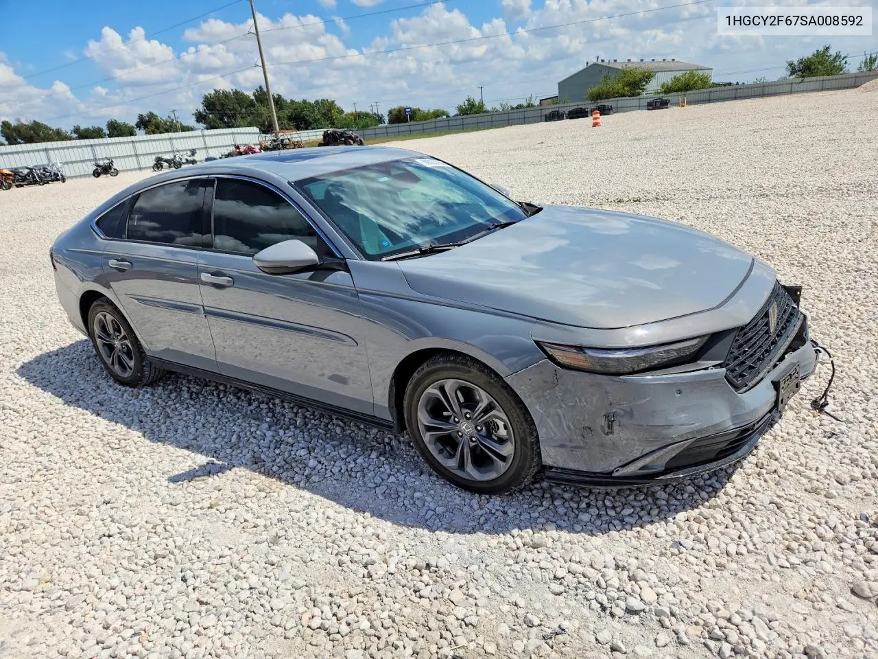 2025 HONDA ACCORD VIN 1HGCY2F67SA008592 — фото 4