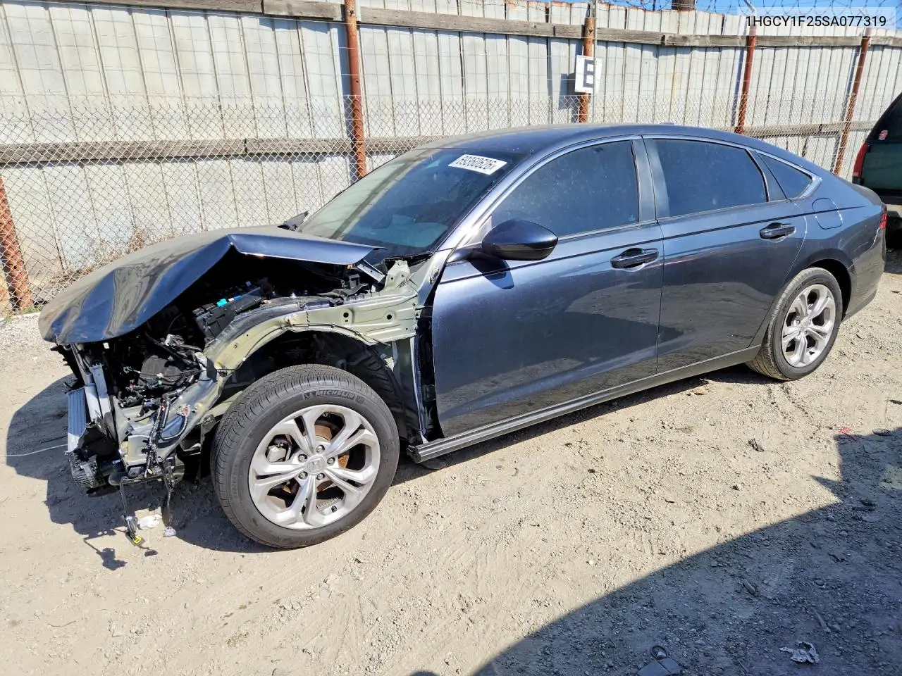 HONDA ACCORD 2025, VIN 1HGCY1F25SA077319