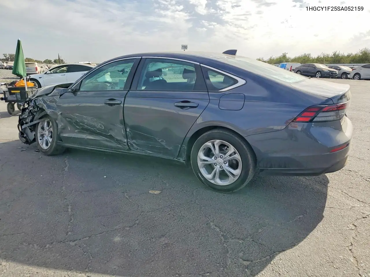 2025 HONDA ACCORD VIN 1HGCY1F25SA052159 — фото 2