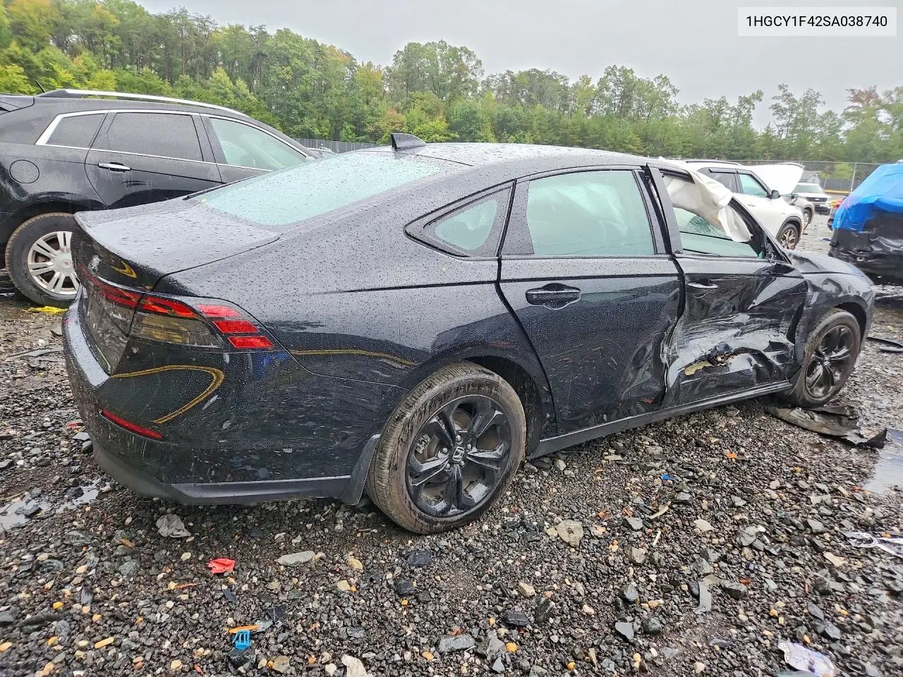 2025 HONDA ACCORD VIN 1HGCY1F42SA038740 — фото 3