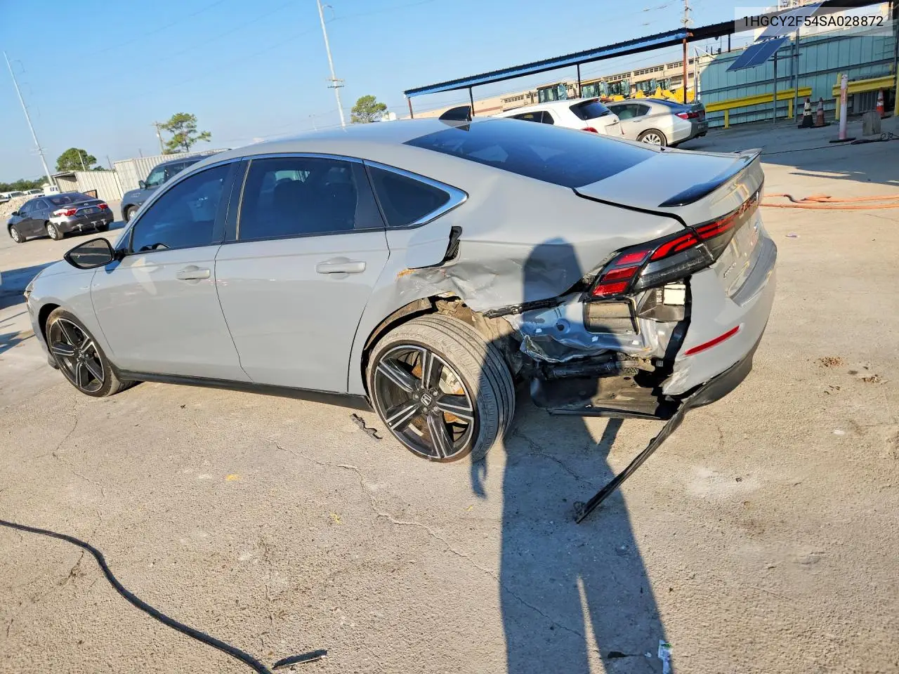 2025 HONDA ACCORD VIN 1HGCY2F54SA028872 — фото 2