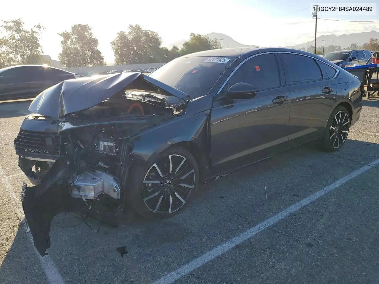 HONDA ACCORD 2025, VIN 1HGCY2F84SA024489