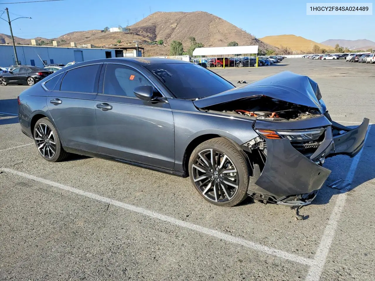 2025 HONDA ACCORD VIN 1HGCY2F84SA024489 — фото 4