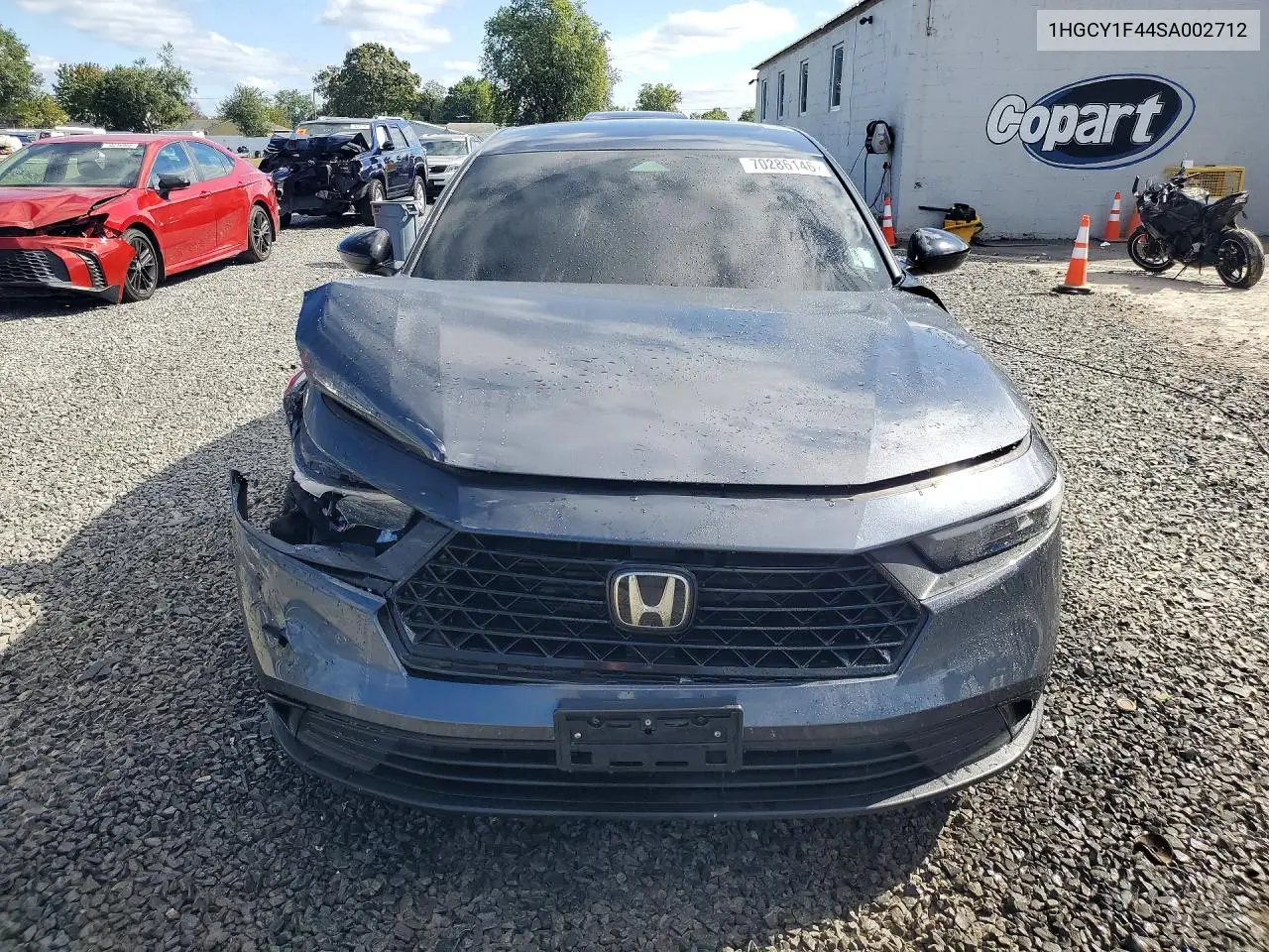 2025 HONDA ACCORD VIN 1HGCY1F44SA002712 — фото 5