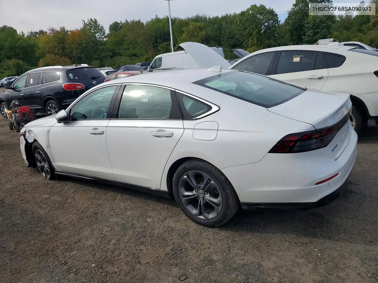 2025 HONDA ACCORD VIN 1HGCY2F68SA090932 — фото 2