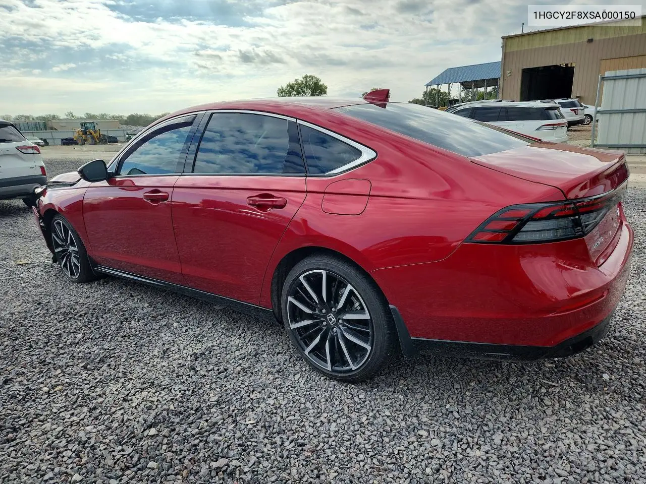 2025 HONDA ACCORD VIN 1HGCY2F8XSA000150 — фото 2