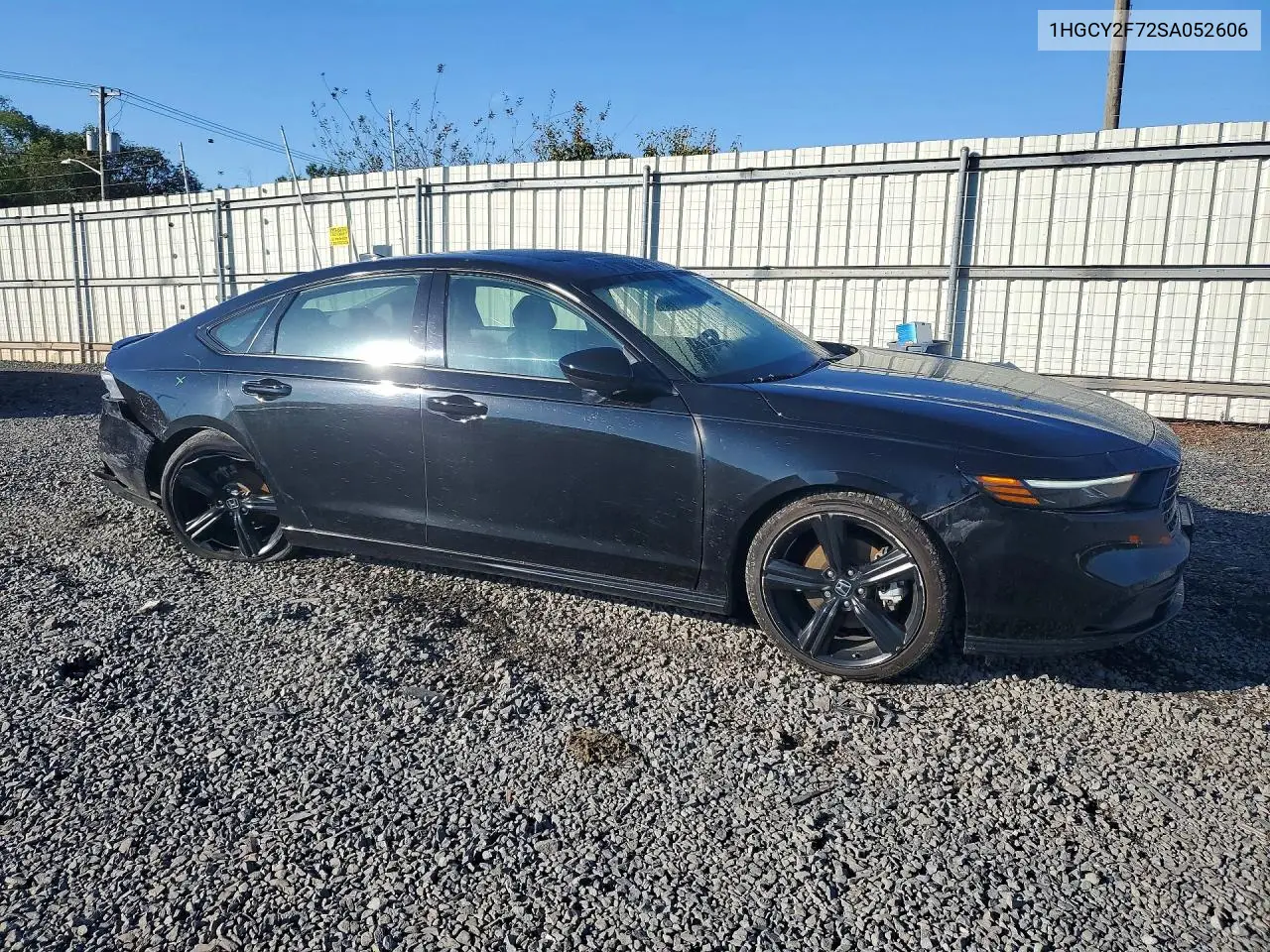 2025 HONDA ACCORD VIN 1HGCY2F72SA052606 — фото 4