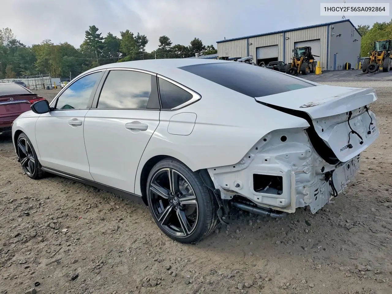 2025 HONDA ACCORD VIN 1HGCY2F56SA092864 — фото 2