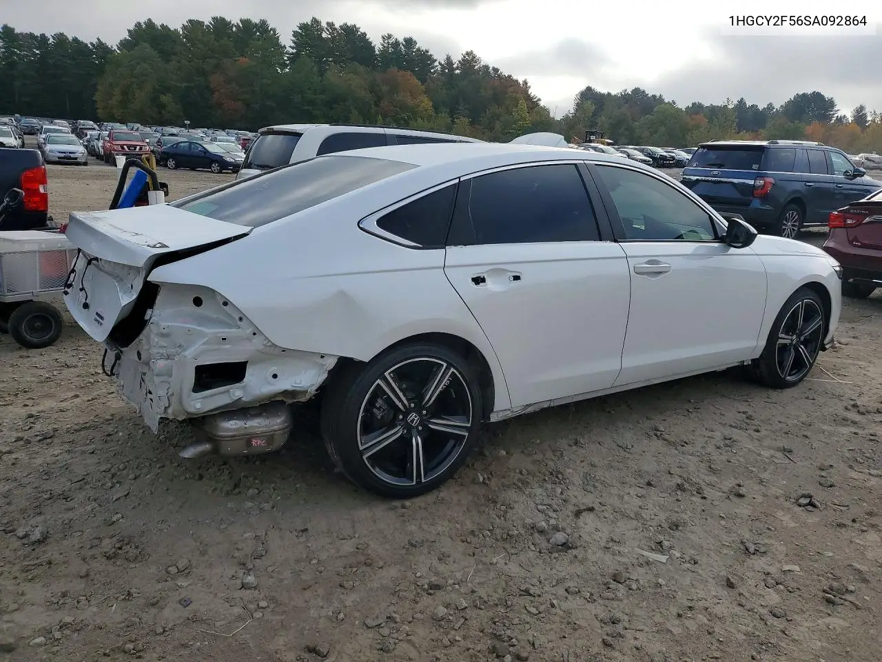 2025 HONDA ACCORD VIN 1HGCY2F56SA092864 — фото 3