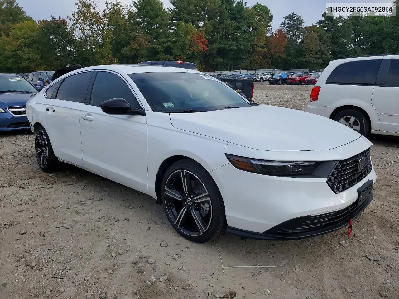 2025 HONDA ACCORD VIN 1HGCY2F56SA092864 — фото 4