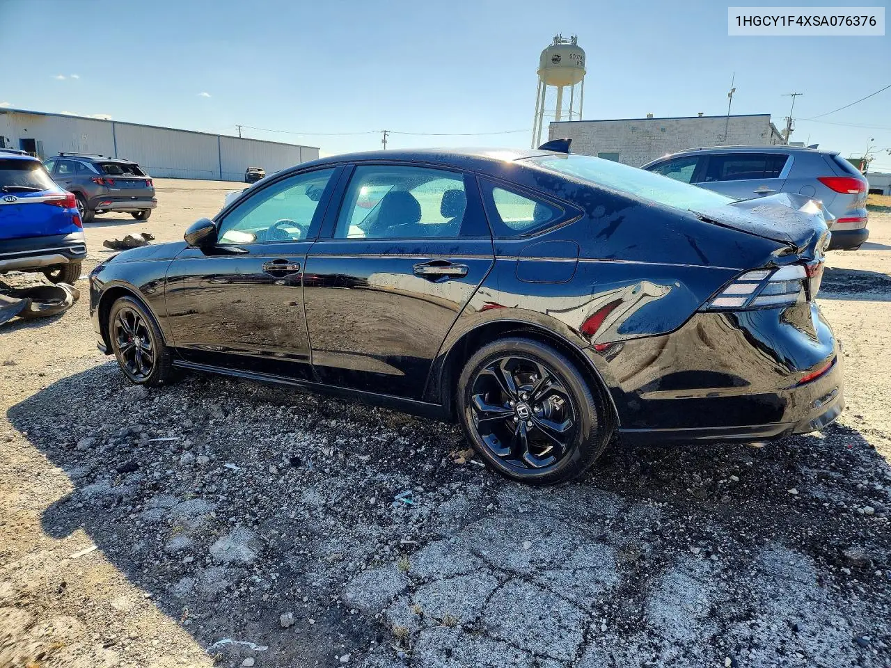 2025 HONDA ACCORD VIN 1HGCY1F4XSA076376 — фото 2