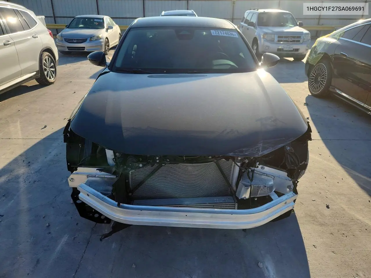 2025 HONDA ACCORD VIN 1HGCY1F27SA069691 — фото 5