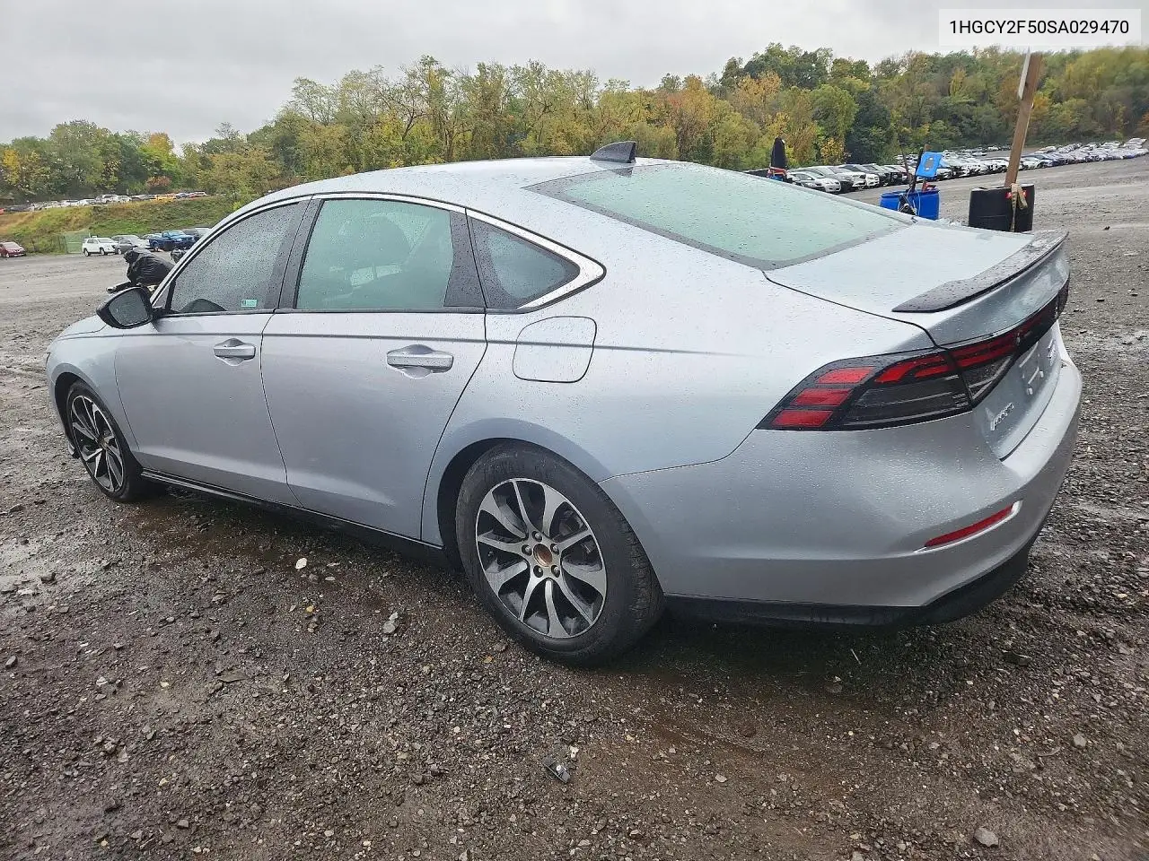 2025 HONDA ACCORD VIN 1HGCY2F50SA029470 — фото 2