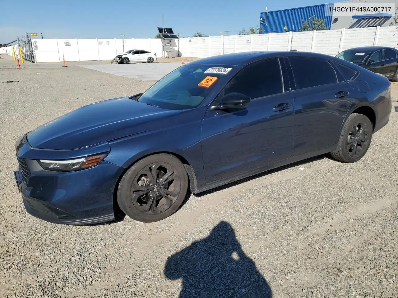HONDA ACCORD 2025, VIN 1HGCY1F44SA000717
