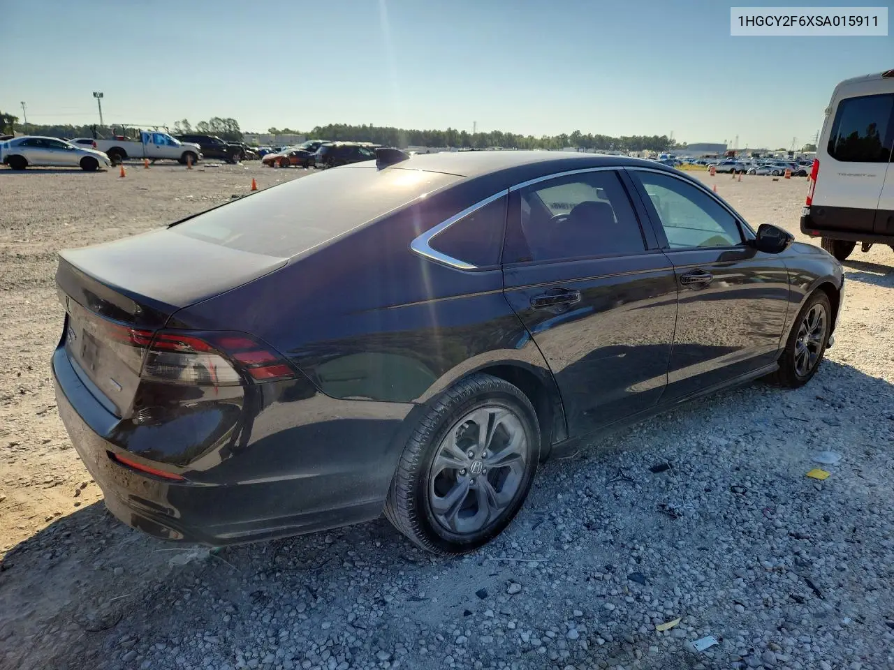 2025 HONDA ACCORD VIN 1HGCY2F6XSA015911 — фото 3