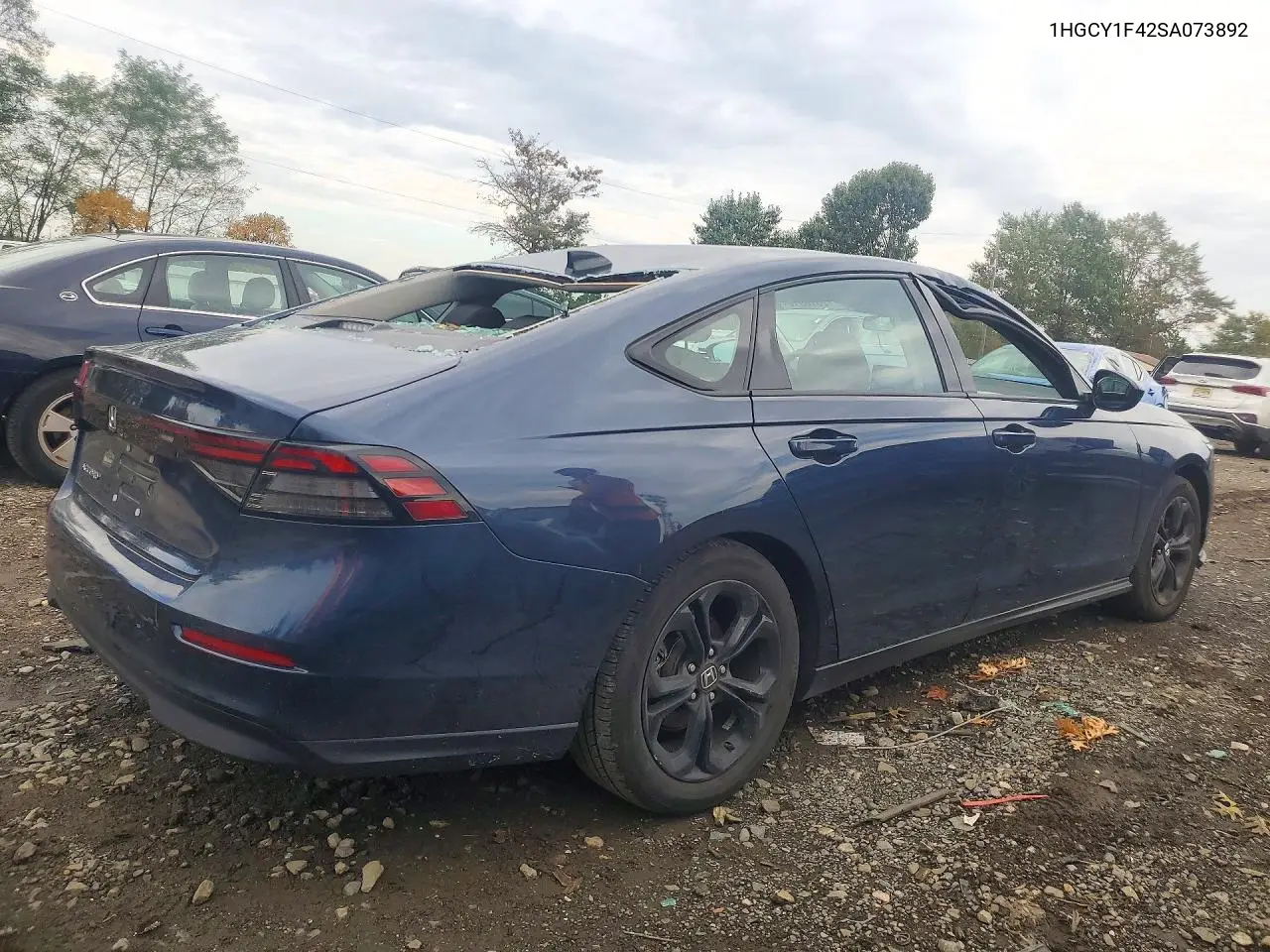 2025 HONDA ACCORD VIN 1HGCY1F42SA073892 — фото 3