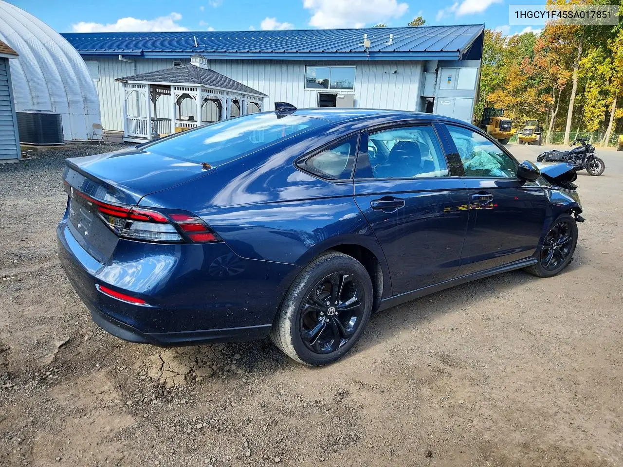 2025 HONDA ACCORD VIN 1HGCY1F45SA017851 — фото 3