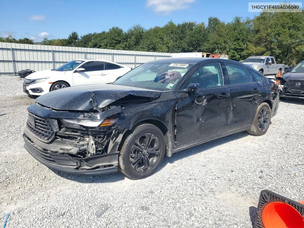 HONDA ACCORD 2025, VIN 1HGCY1F48SA036040