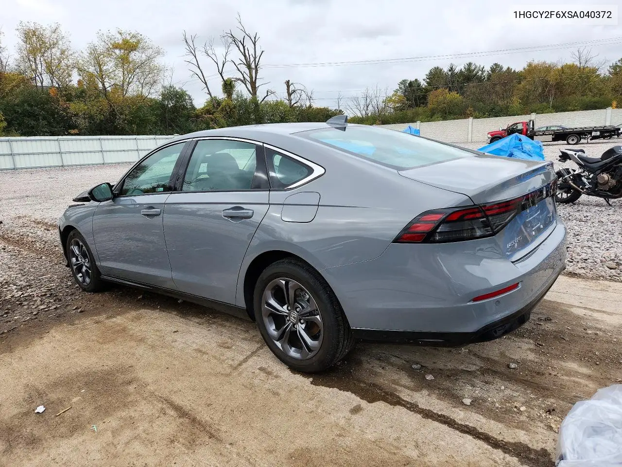 2025 HONDA ACCORD VIN 1HGCY2F6XSA040372 — фото 2