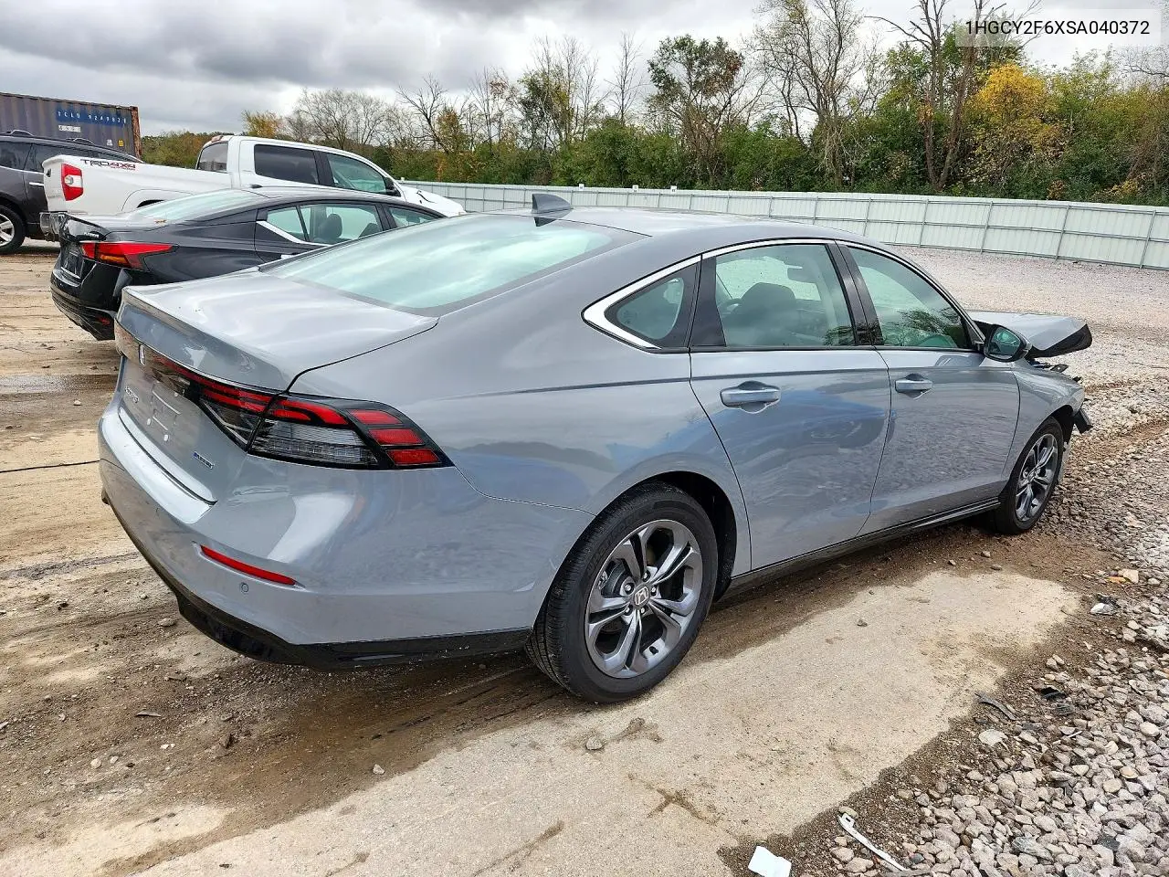 2025 HONDA ACCORD VIN 1HGCY2F6XSA040372 — фото 3