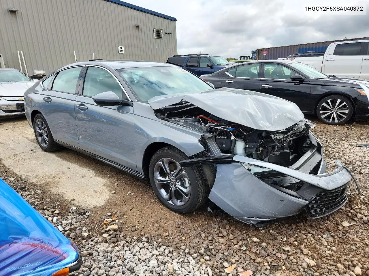 2025 HONDA ACCORD VIN 1HGCY2F6XSA040372 — фото 4