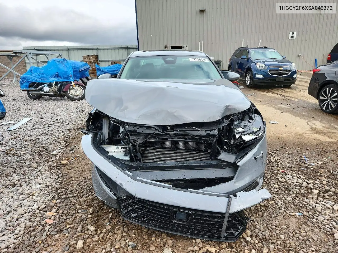 2025 HONDA ACCORD VIN 1HGCY2F6XSA040372 — фото 5