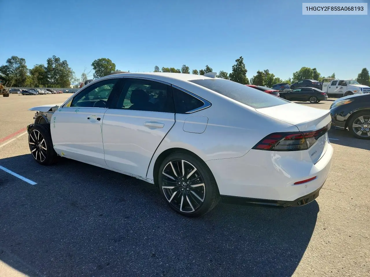 2025 HONDA ACCORD VIN 1HGCY2F85SA068193 — фото 2