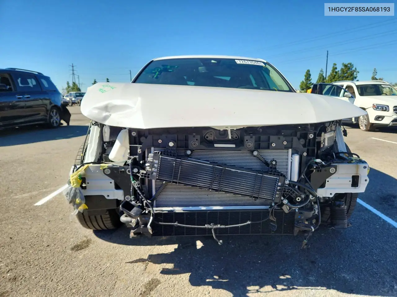 2025 HONDA ACCORD VIN 1HGCY2F85SA068193 — фото 5