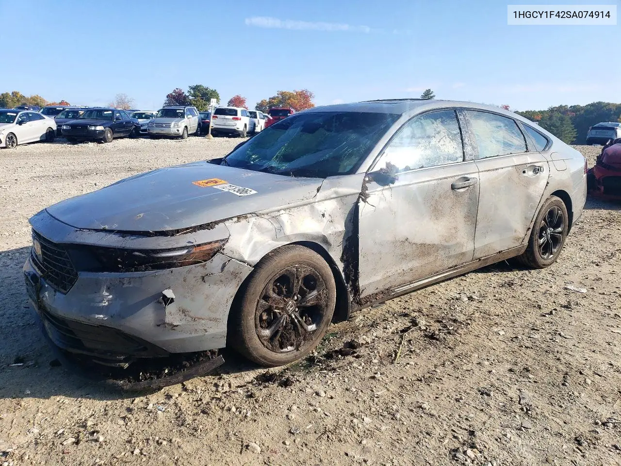 HONDA ACCORD 2025, VIN 1HGCY1F42SA074914