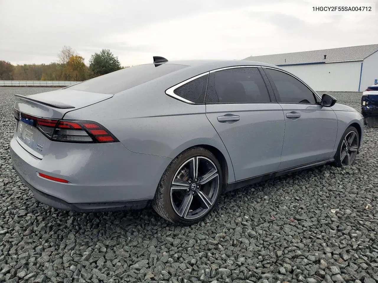 2025 HONDA ACCORD VIN 1HGCY2F55SA004712 — фото 3