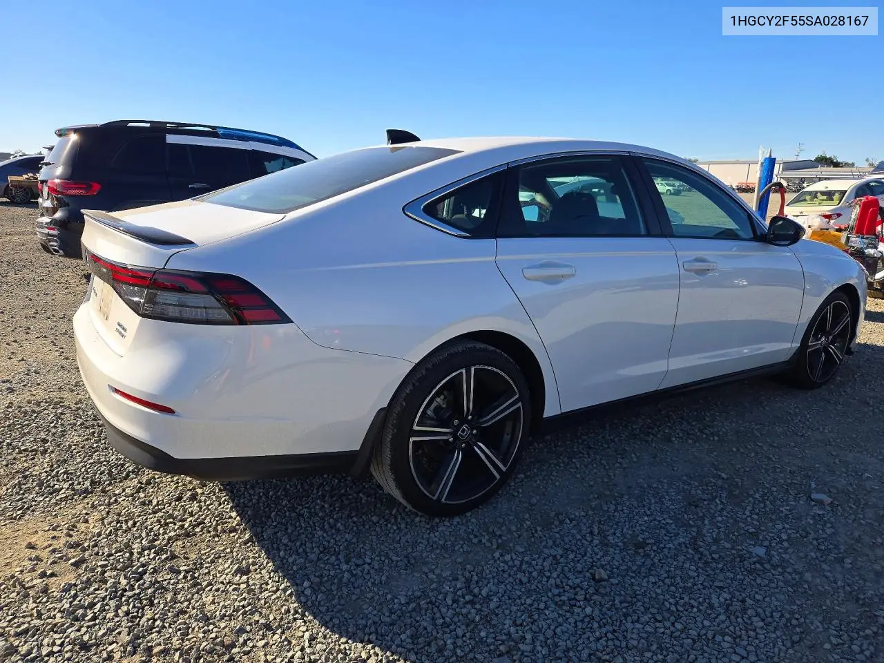 2025 HONDA ACCORD VIN 1HGCY2F55SA028167 — фото 3