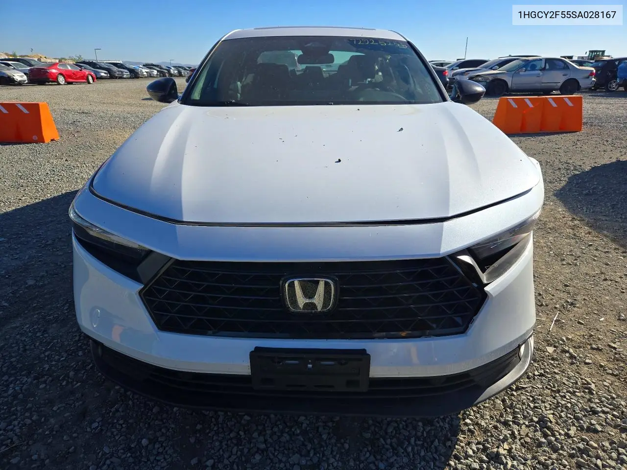 2025 HONDA ACCORD VIN 1HGCY2F55SA028167 — фото 5