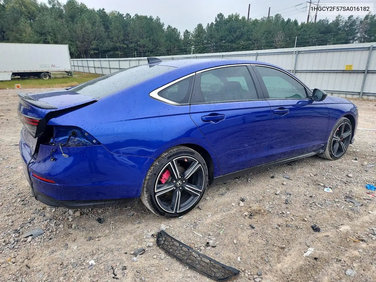 2025 HONDA ACCORD VIN 1HGCY2F57SA016182 — фото 3