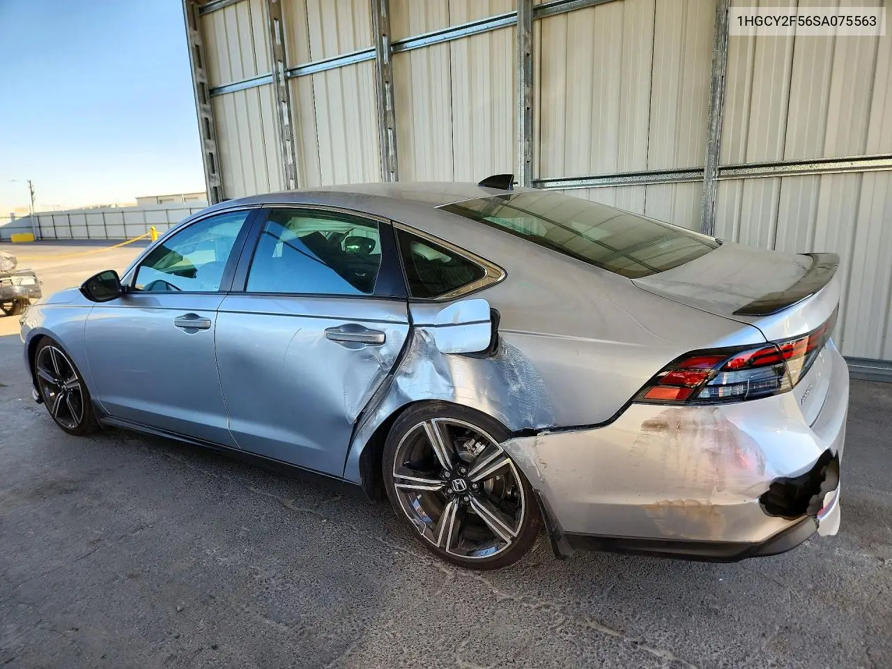 2025 HONDA ACCORD VIN 1HGCY2F56SA075563 — фото 2