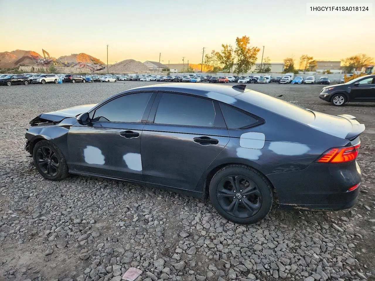 2025 HONDA ACCORD VIN 1HGCY1F41SA018124 — фото 2