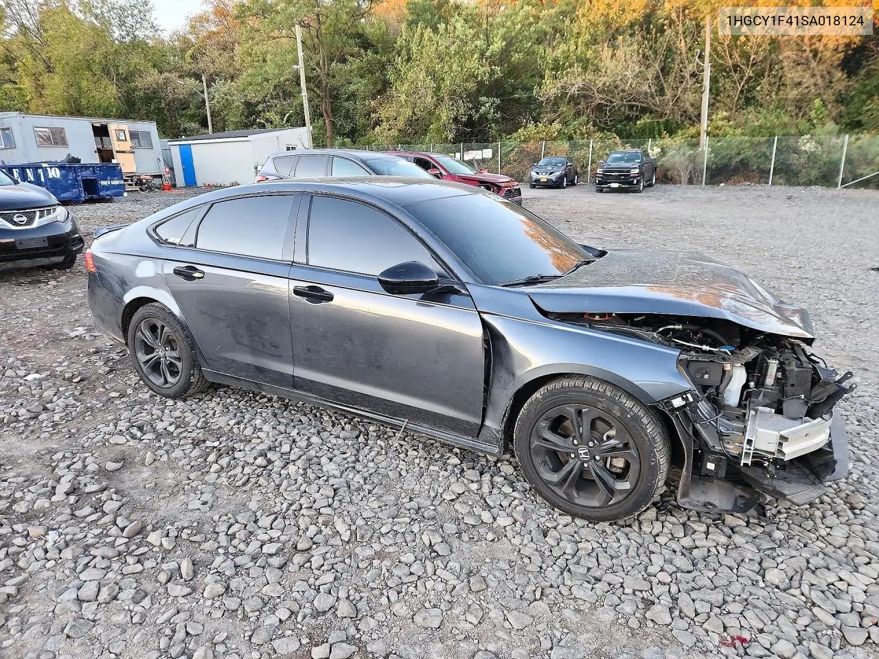 2025 HONDA ACCORD VIN 1HGCY1F41SA018124 — фото 4