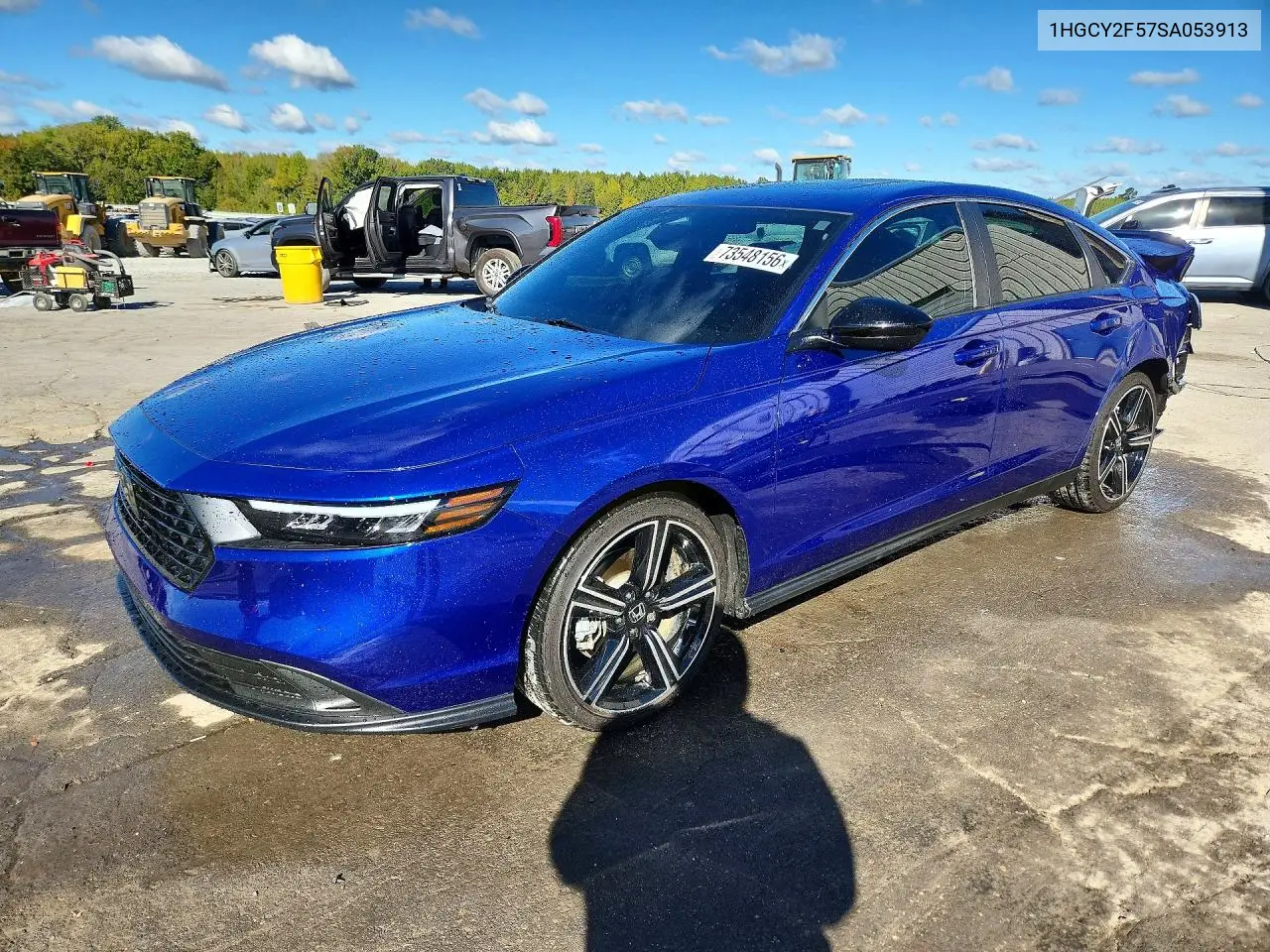 HONDA ACCORD 2025, VIN 1HGCY2F57SA053913