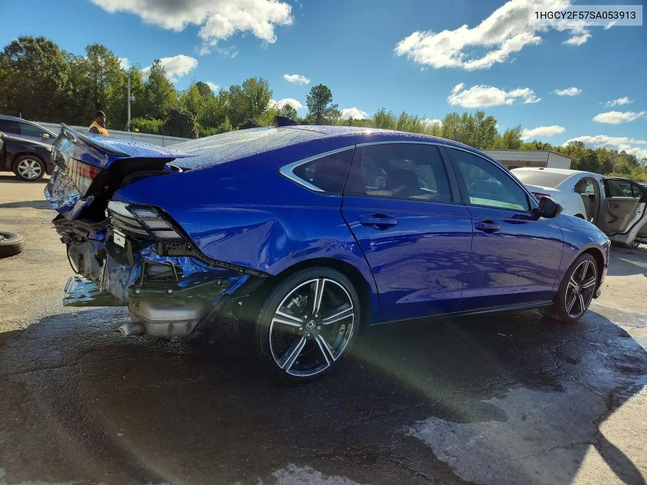 2025 HONDA ACCORD VIN 1HGCY2F57SA053913 — фото 3
