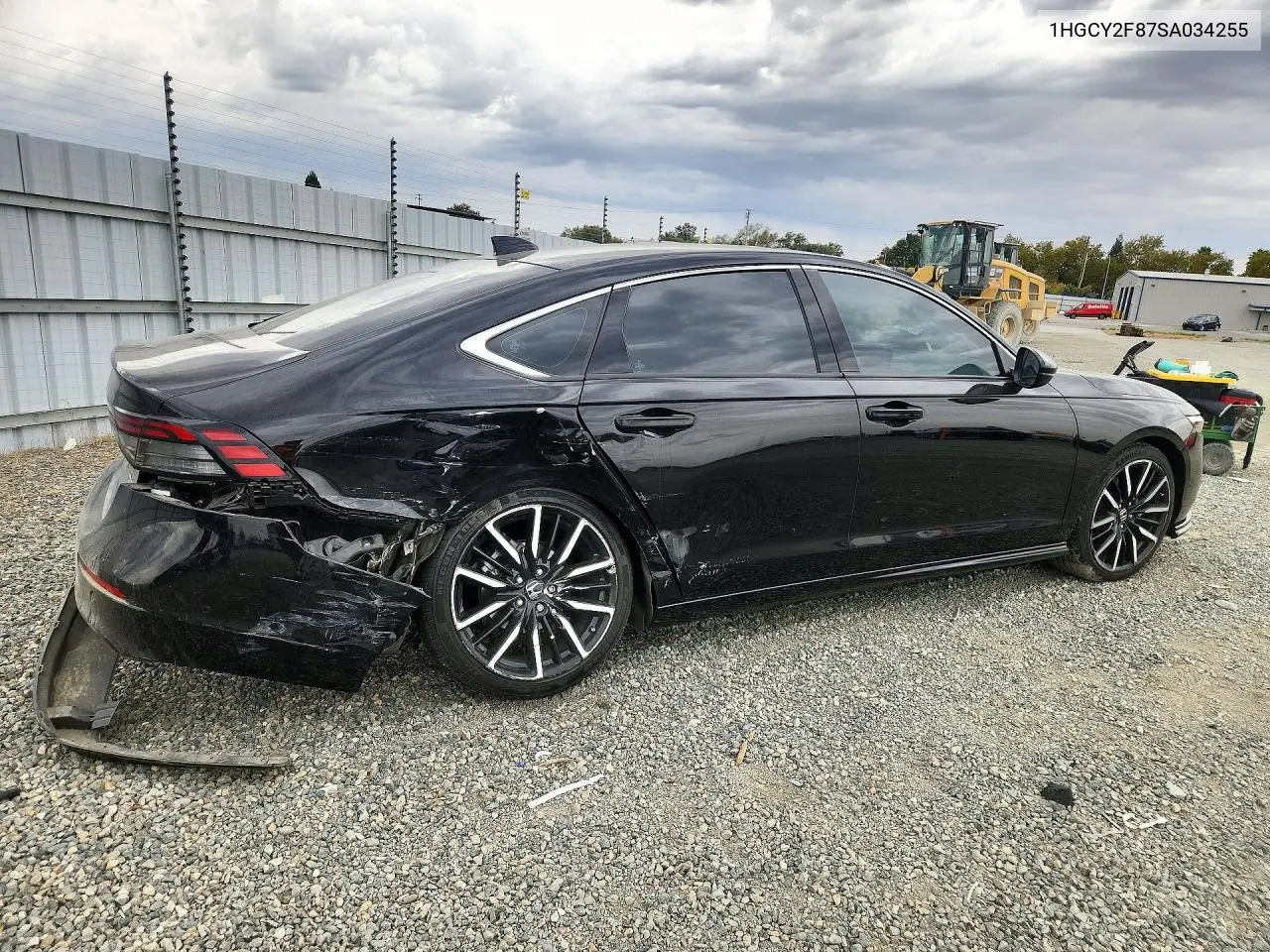 2025 HONDA ACCORD VIN 1HGCY2F87SA034255 — фото 3